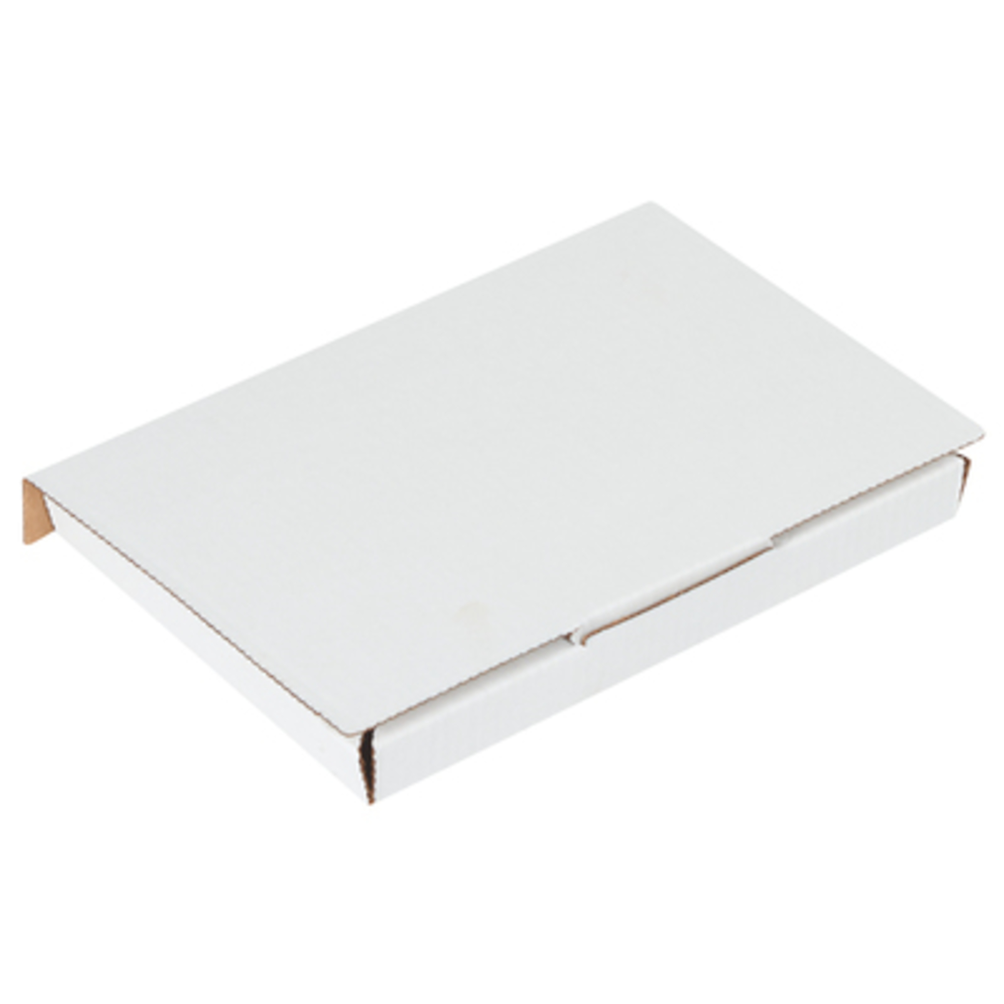 Stock Packaging White DVD Mailers — 7 5/8in. x 5 7/16in. x 11/16in., 50 Pcs, Model# MLRDVD